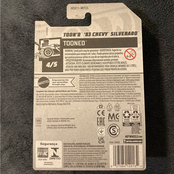 "🥦5/$25🥦". Hot Wheels Toon’d ‘83 Chevy Silverado - Picture 4 of 5